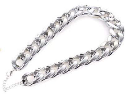 Stainless steel dog chain collar