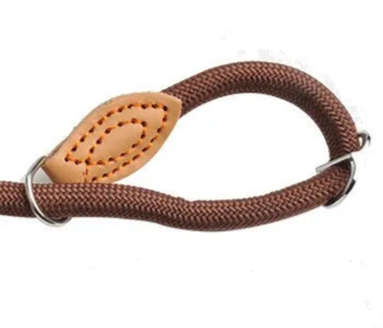 Soft rope dog leash