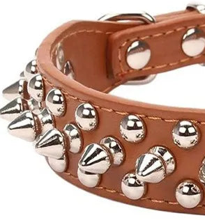 Small leather dog collar