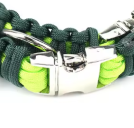 Thick paracord dog collar