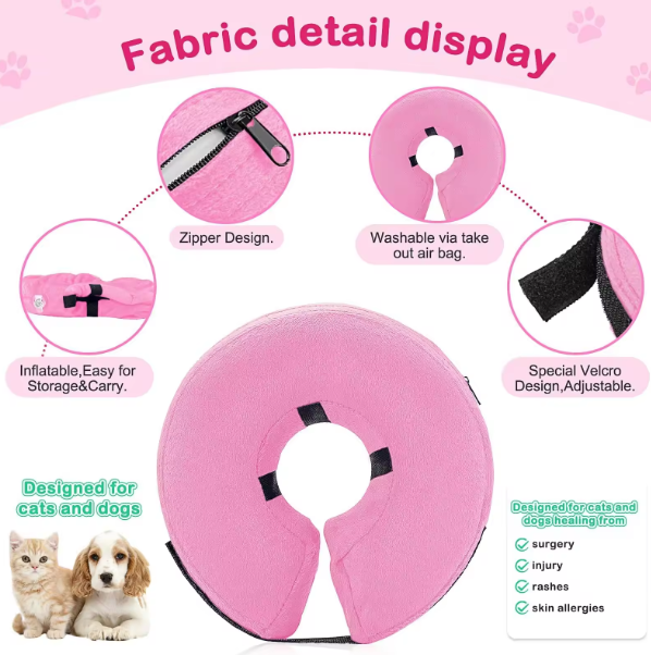 Puppy inflatable collar