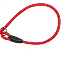 Rope slip collar for dogs