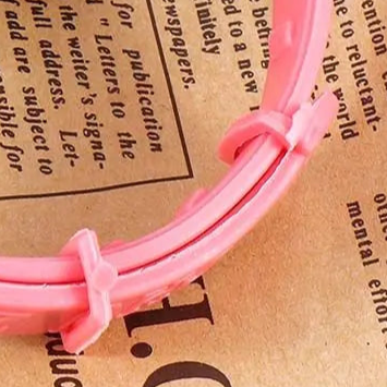 Pink flea collar