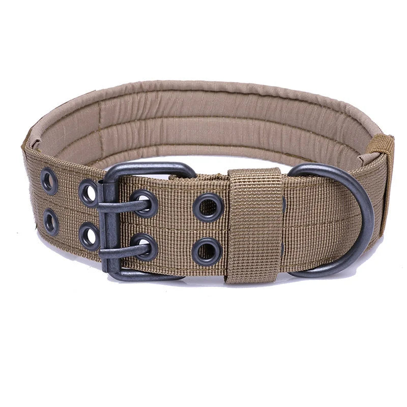 3/4 nylon padded dog collar