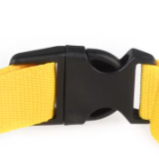 Yellow puppy collar