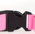 Pink puppy collar