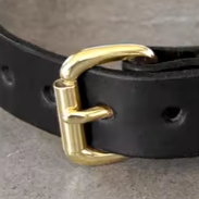 Martingale collar with buckle