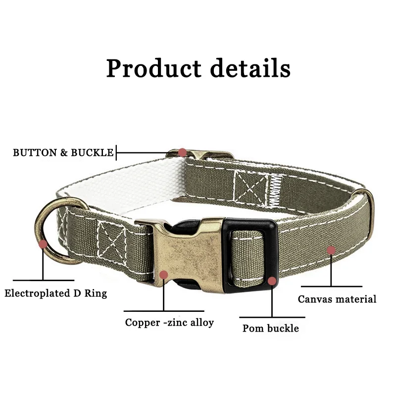 Soft padded dog collar