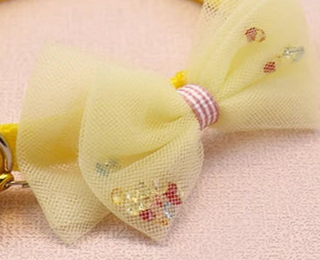 Dog collar bows for girls