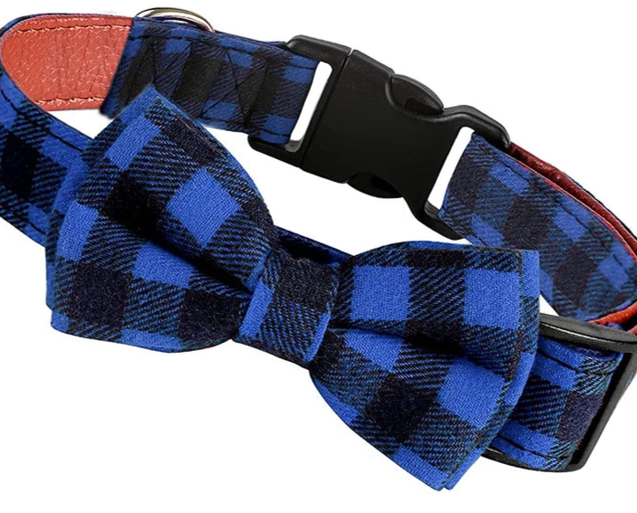 Bow tie dog collar pattern