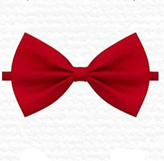 Large dog bow tie collar