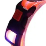 USB rechargeable light up dog collar