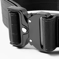 Black tactical dog collar