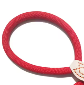 Dog rope lead and collar